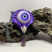 Load image into Gallery viewer, Mini Eye Dangle Drip Necklace