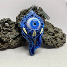 Load image into Gallery viewer, Mini Eyeball Pendant Necklace