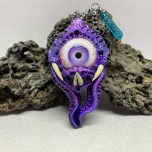 Load image into Gallery viewer, Mini Eyeball Pendant Necklace