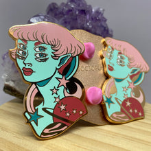Load image into Gallery viewer, Alien Cutie Large 2.5 inch Enamel Pin