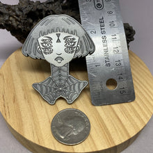 Load image into Gallery viewer, Spider Queen Large 2.5 inch Metal Pin