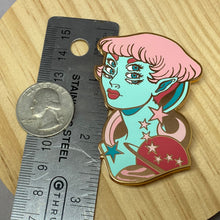 Load image into Gallery viewer, Alien Cutie Large 2.5 inch Enamel Pin