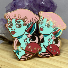 Load image into Gallery viewer, Alien Cutie Large 2.5 inch Enamel Pin
