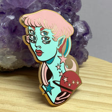 Load image into Gallery viewer, Alien Cutie Large 2.5 inch Enamel Pin