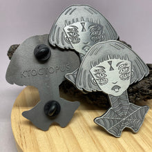 Load image into Gallery viewer, Spider Queen Large 2.5 inch Metal Pin