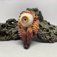 Load image into Gallery viewer, Tongue Monster Eye Necklace
