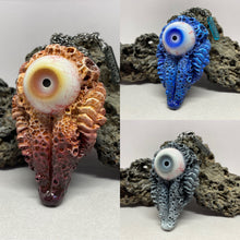 Load image into Gallery viewer, Tongue Monster Eye Necklace
