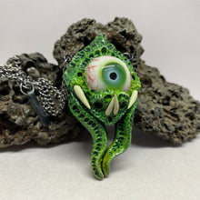 Load image into Gallery viewer, Mini Eyeball Pendant Necklace
