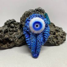 Load image into Gallery viewer, Tongue Monster Eye Necklace
