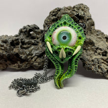 Load image into Gallery viewer, Mini Eyeball Pendant Necklace
